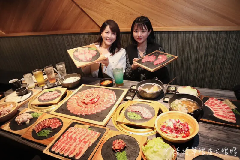 新竹竹北烤肉推薦｜火山岩燒肉竹北旗艦店，印地安風格主題餐廳燒肉爽爽吃