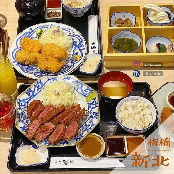 京都勝牛｜板橋車站炸牛排推薦 @neru.foodie / 丸の良食