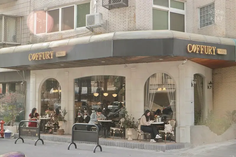  台中咖啡廳推薦：Coffury Studio No.71/ WalkerLand窩客島整理提供 未經許可不可轉載