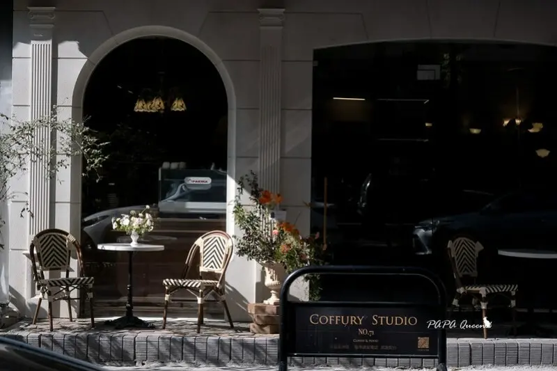 台中｜Coffury Studio No71 《歐洲復古街頭感十足》咖啡.甜點.餐食