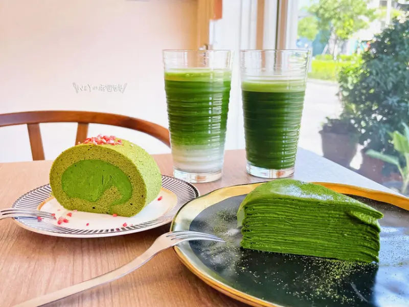 【高雄】鳳山－撒豆サトウ 超濃郁的抹茶千層跟抹茶生乳捲，完全就是抹茶控的天下！