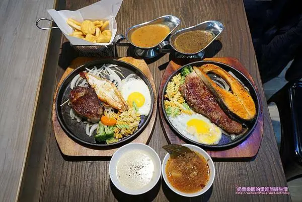 [台北北投區]石牌必吃平價牛排首選-傑克牛排Jack Steak還有自助吧吃到飽 捷運石牌站美食/榮總美食/石牌牛排