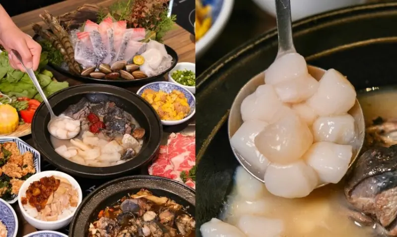 【台中美食】尚石苑石頭火鍋專賣 ｜隱藏海線沙鹿的人氣火鍋店，爆炒蛤蠣烏骨雞鍋一喝上癮 ! - 肉依小姐吃什麼