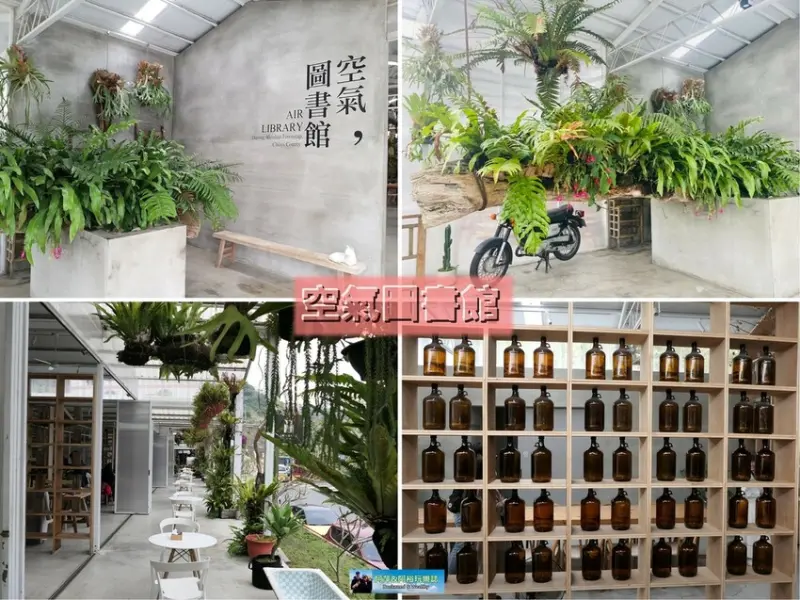 【嘉義梅山景點】「空氣圖書館」濃濃文青風的餐廳|深山林中最美的森林圖書館|