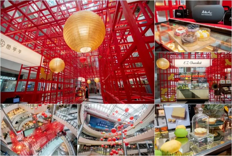 2022新春賀歲最好逛『大江購物中心』，虎力全開送鈔大，桃園青埔美食最齊全，全年免費停車！