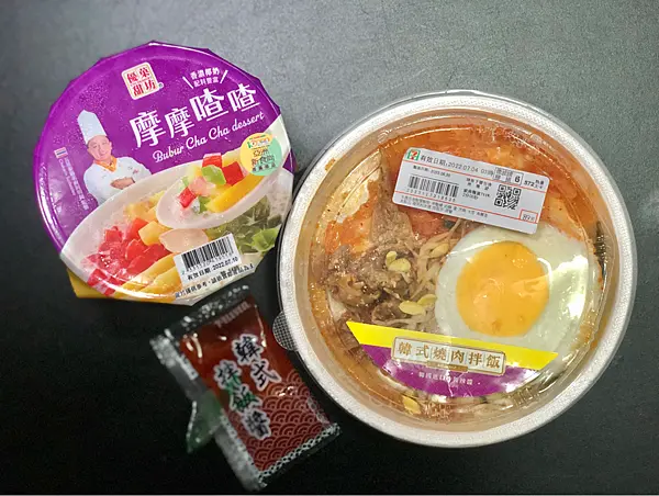 【超商美食￭7-11】韓式燒肉拌飯 & 優菓甜坊 x 摩摩喳喳