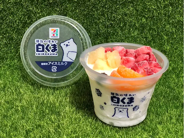 【超商美食￭7-11】日本7PREMIUM 白熊煉乳冰淇淋 x 來自日本的大人氣冰品