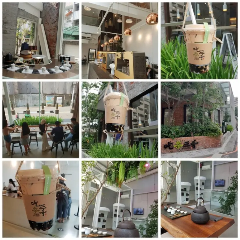 【台中.南屯區】吃茶三千。超美麗的玻璃屋建築+滿室茶香+濃厚奶茶超推薦