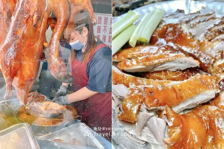 在地人大堆，心中第一名的烤鴨！皮嫩多汁，油香滑口，不鹹不膩，還可以加料，再遠也去買「邊境烤鴨」 @魚兒 x 牽手明太子的「視」界旅行