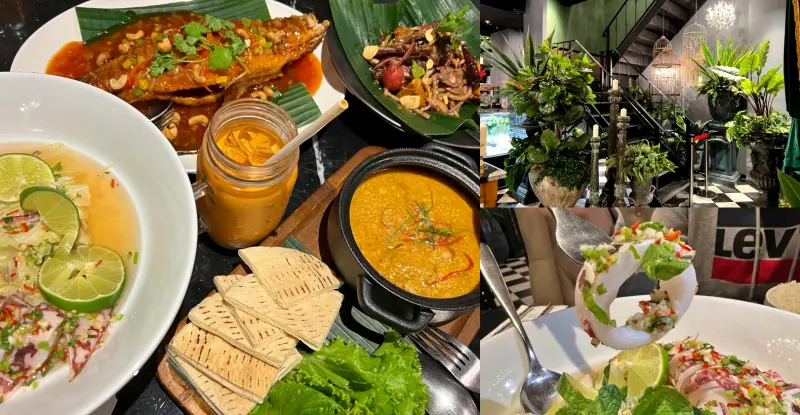 【桃園美食】女孩必去❗華麗絕美造景泰式餐廳｜Thai J 泰式料理－桃園南平店｜約會節慶聚餐首選✨ 