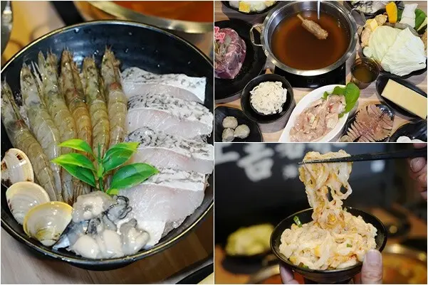 桃園｜上善若水海鮮鍋物．肉量加倍超滿足！慶祝5週年慶5元加購超值海鮮、當月壽星送花心肉蛋糕～
