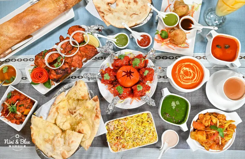 斯里印度餐廳 |台中印度料理推薦，濃郁香料咖哩超好吃，公益路巷弄美食 @Nini and Blue  玩樂食記
