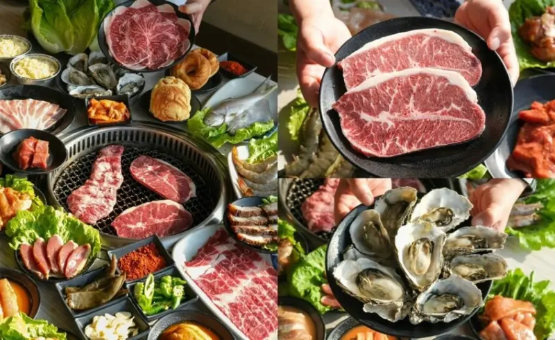 愛烤愛對囉｜高ＣＰ值日式炭火燒肉吃到飽，超過100款海陸食材通通任你吃! - 肉依小姐吃什麼