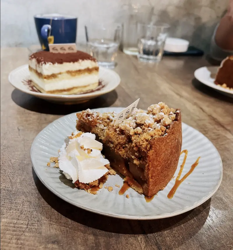 【台北美食】蘋果肉桂Café & Bistro，早午餐CP值高，招牌蘋果派一定要試試