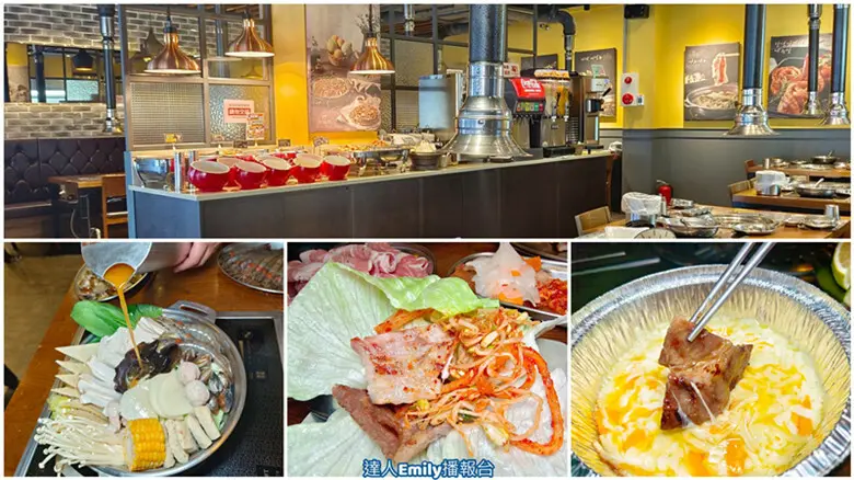 台中吃到飽｜阿豬媽韓式烤肉台中總店,火烤二吃$479起
