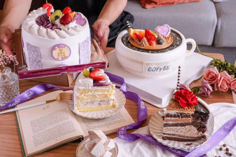 麥仕佳 |2023台中母親節蛋糕推薦，5/4前預購限時75折，還有LINE會員專屬咖啡杯蛋糕！ - 艾薇覓食趣