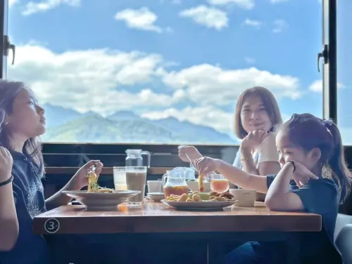 桃園景點｜丸山咖啡｜台七線景觀餐廳，放慢腳步悠閒享絕美風光！