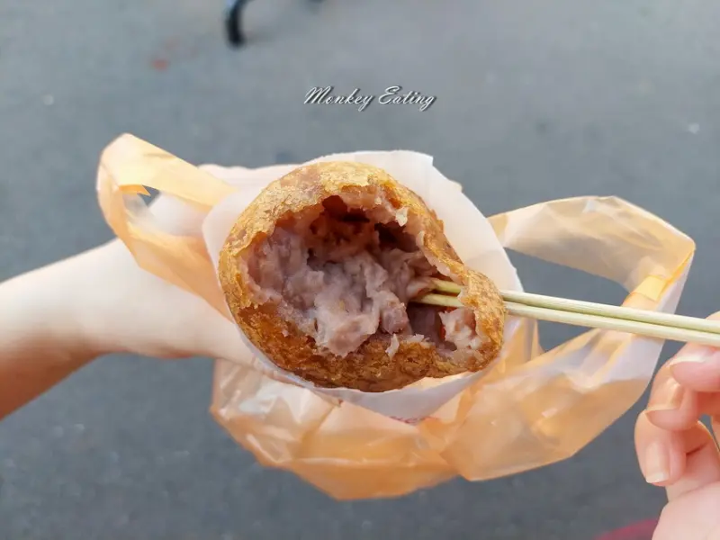 ▲新竹城隍廟美食推薦：林家芋泥球 /貪吃猴 提供、WalkerLand窩客島整理