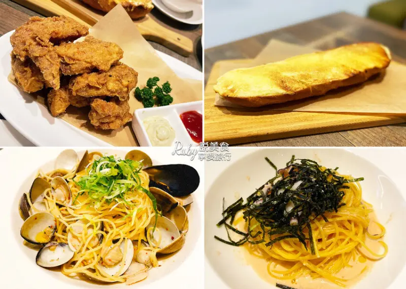 【中和環球美食】貝里尼BELLINI Pasta Pasta義大利麵份量十足，必點的香蒜奶酥麵包好吃到停不下來(附菜單)