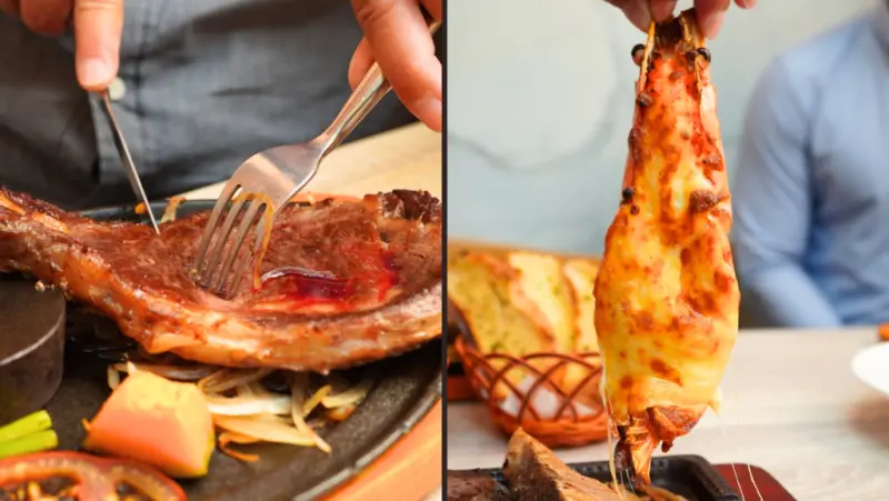 台南牛排推薦｜鬥牛士石燒牛排all in台南 Focus│冷氣涼涼 美食夯夯│焗烤天使紅蝦超罪惡│一餐抵兩餐｜只怕你餓不怕你吃｜鮮皮嫩肉你可知｜台南美食推薦