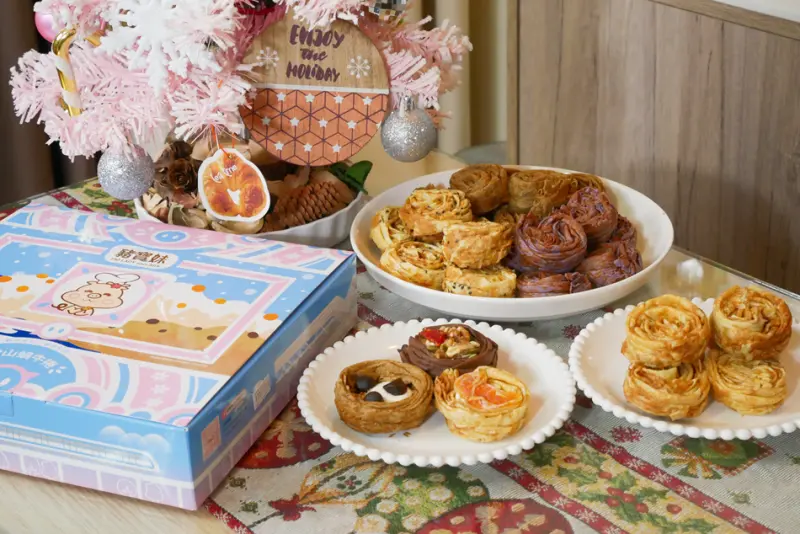 【團購美食】豬寶妹創意蛋捲|千層蝸牛捲,雪山蝸牛捲,玉帶鳳凰捲,口味多元,口感酥脆