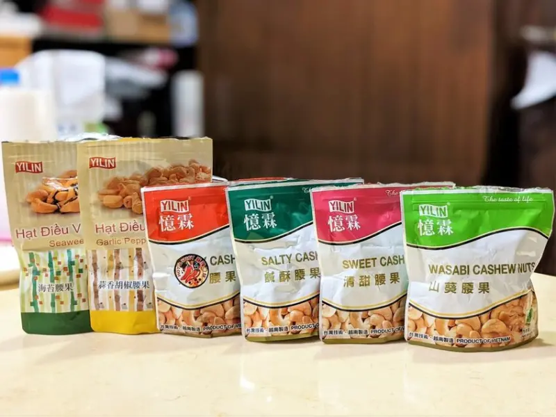 憶霖腰果｜專精腰果調味30年老店！麻辣腰果和海苔腰果大推！宅配美食推薦、宅配零食推薦、腰果推薦、健康零食推薦