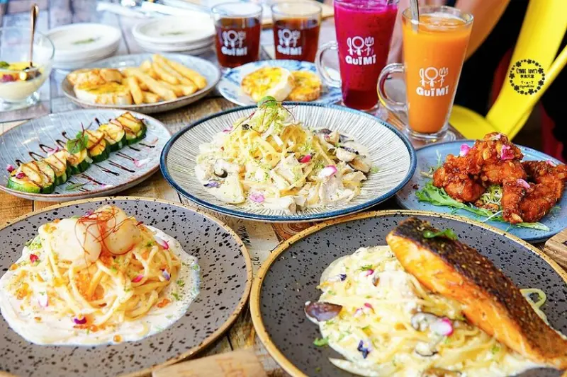 瑰覓Gui Mi逢甲店，逢甲平價大份量11種醬汁多種選擇，獨特少有風味義大利麵 - Cyndi loves享食天堂