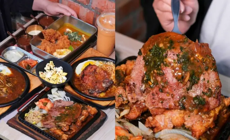 【台中美食】蘇坤蔚牛排Sukhumvit STEAK ｜藏身一中街的異國牛排館，激厚牛豬雙拼讓肉肉控大滿足 !  - 肉依小姐吃什麼