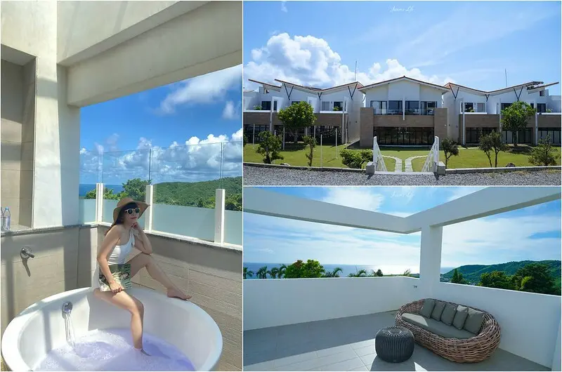 【屏東恆春｜住宿】嵐翎白砂渡假莊園。近白砂灣，超大住宿園區，戶外浴缸可看海景，有梅花鹿及海景碉堡，很