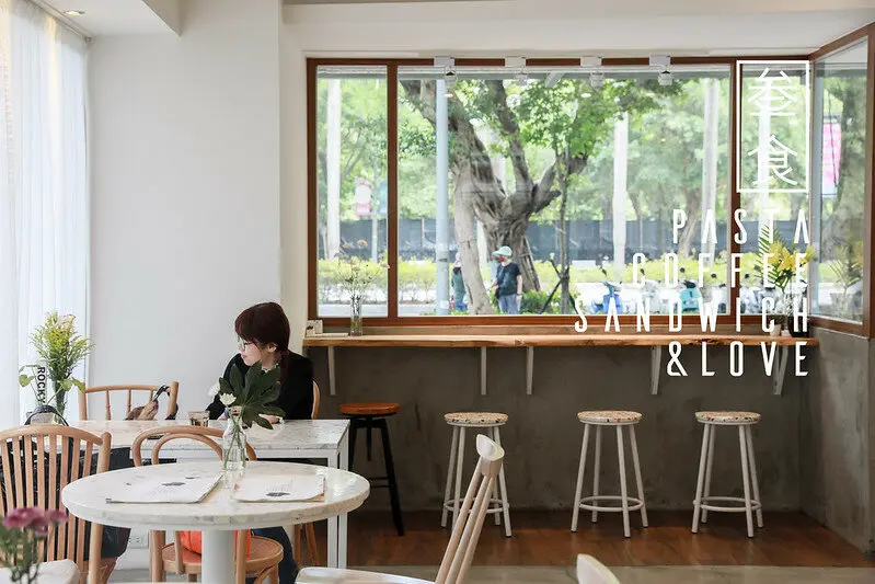 【信義區/國父紀念館站】宛如攝影棚、餐點選項超多的韓式咖啡店、早午餐-叁食