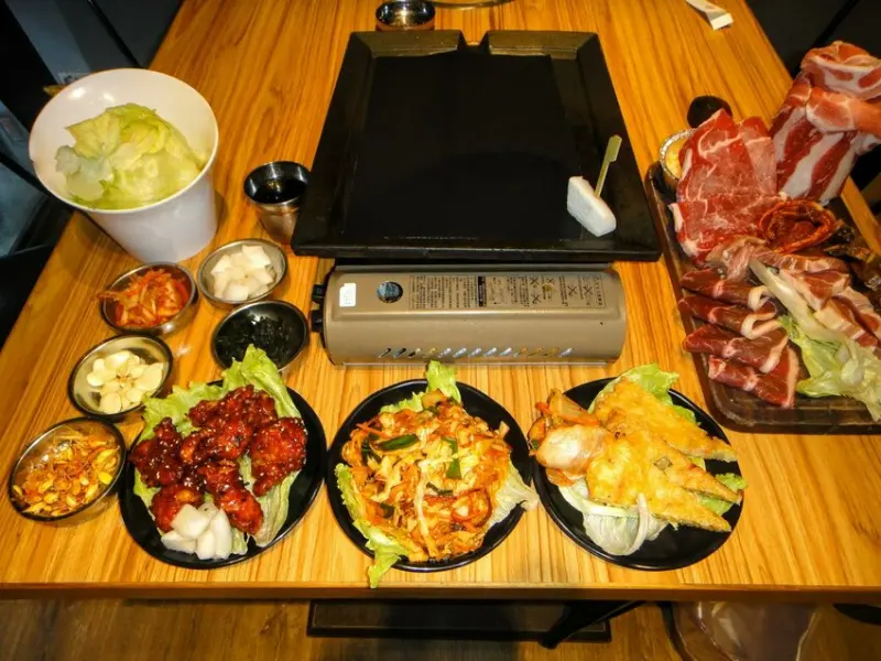 【美食】大安區燒烤推薦 東區「啾哇嘿喲 韓式烤肉專門店」大安區烤肉推薦，烤肉火鍋吃到飽