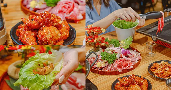 挑戰東區最便宜399起的韓式火烤兩吃吃到飽，還有炸雞、海鮮煎餅無限點，韓式熱炒、烤肉、部隊鍋一次滿足 | 【台北 大安區】啾哇嘿喲韓式烤肉專門店