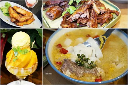 有春茶館｜超浮誇芒果冰開賣囉！還有不少新菜上市，必點糖醋燻鱸魚、青花椒牛小排板條、椒鹽鴨頭鴨翅，聚餐