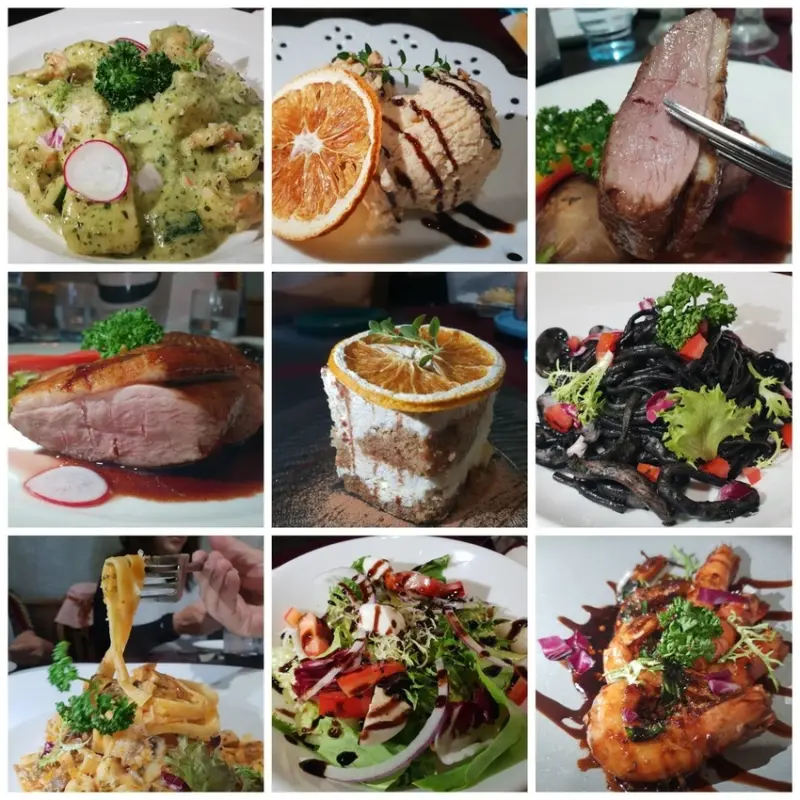 【花蓮.市區】龍私廚義式餐廳寵物友善。推濃情巧克力蝦+馬鈴薯做的麵疙瘩+糖炒杏仁奶油冰霜。超獨特口味