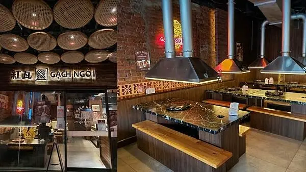 桃園中壢區｜【紅瓦 Gạch Ngói】超罕見的越式火烤兩吃吃到飽