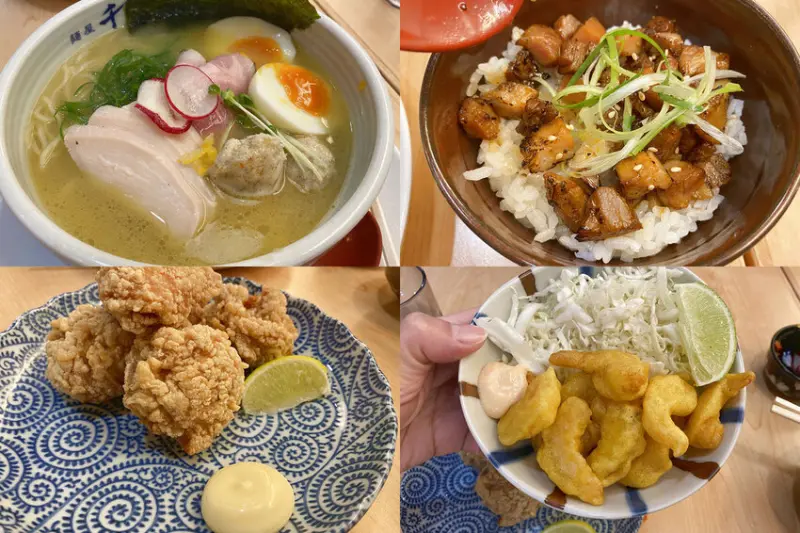 【台北中山區－麺屋 千雲 (Chikumo)】宵夜拉麵。雞白湯拉麵。有菜單。捷運中山站周邊好吃的深夜美食。