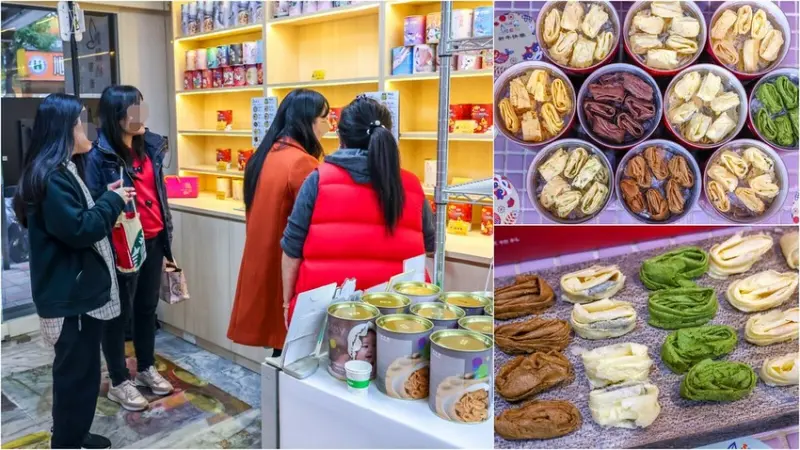 台北市信義區【過年伴手禮推薦】38熊蝶蝶酥千層蛋捲，春節禮盒送禮推薦隱藏版小蛋捲！