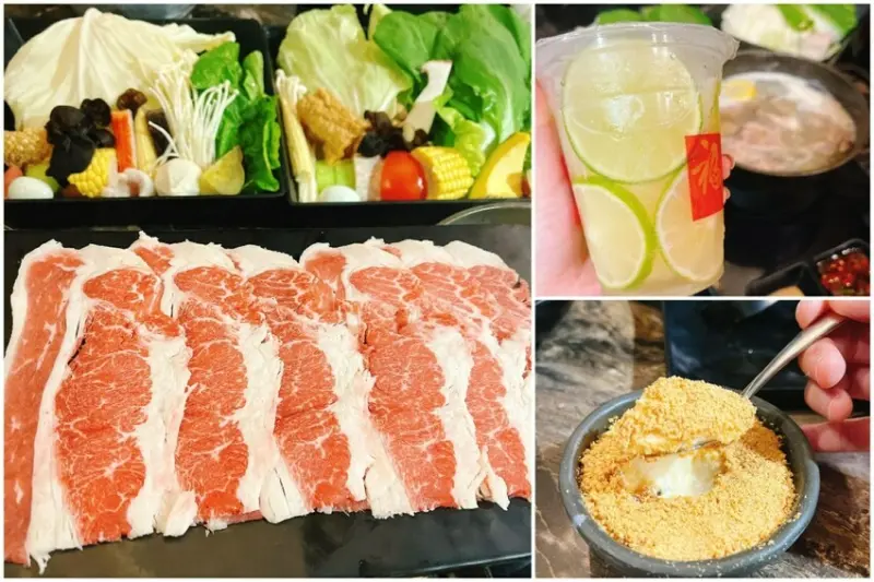 桃園中壢市區高CP值火鍋推薦—福柒涮涮鍋，從湯頭、肉片、手搖飲再到甜點通通一條龍服務！怎麼吃都划算