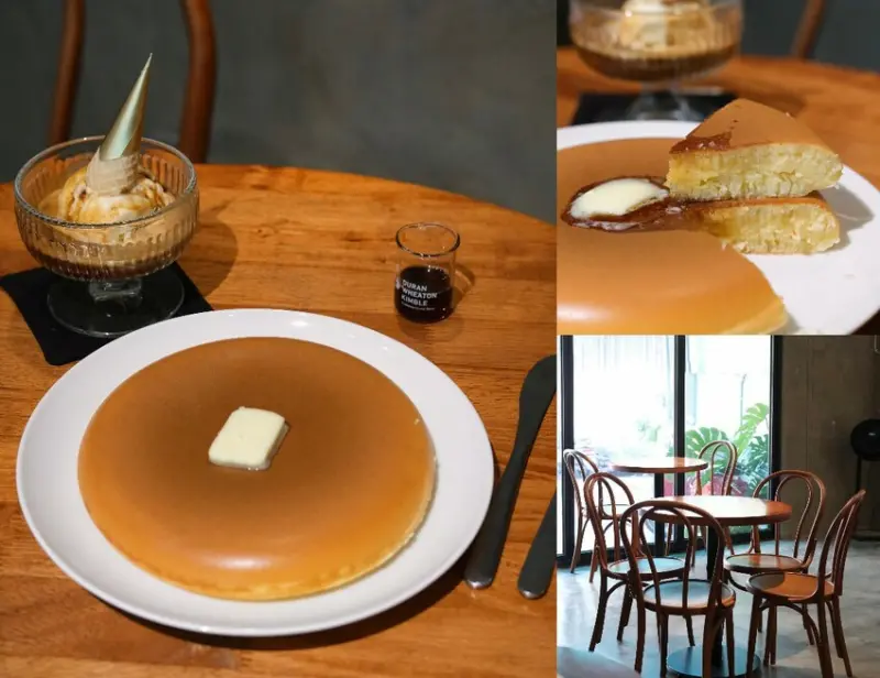 台中美食|勤美巷弄無招牌人氣咖啡廳，用「HSH PROJECT 」厚鬆餅感受日式情懷!肉依小姐吃什麼