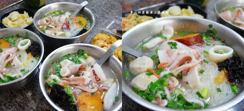 花蓮美食 ❙ 單一純賣雞湯小卷米粉 ❙ 超人氣排隊小卷米粉、一碗100元大排長龍!