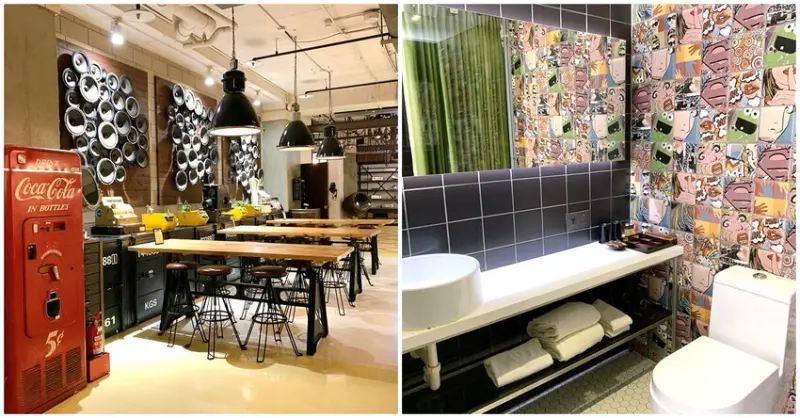 西門町超便宜住宿推薦，平日一晚1千有找，工業風很有設計感，交通方便，旁邊有停車場