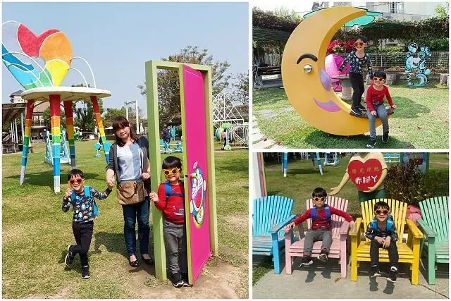 赤腳丫生態農莊~台中親子景點．充滿綠意的自然生態．豐富的遊戲設施讓小朋友盡情放電