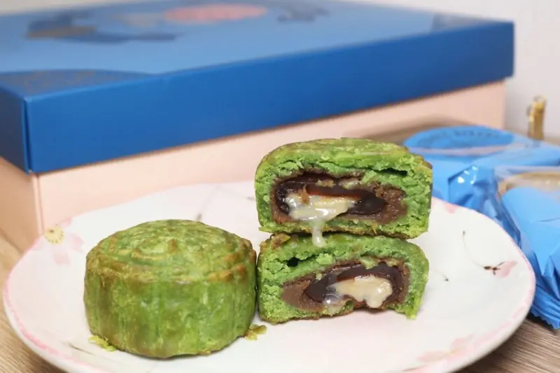 【中秋禮盒推薦】宇治摩卡流心酥  結合抹茶/咖啡/煉乳創意流心月餅