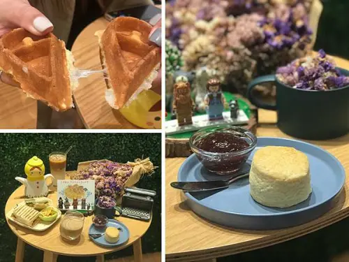 （雙連咖啡）北投人氣輕食咖啡廳插旗赤峰商圈 百元平價鬆餅、帕尼尼 可愛的餐具擺設 讓您置身童話故事-綠野仙蹤赤峰店