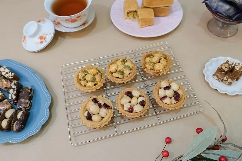 【2022過年禮盒推薦】上信饌玉新春禮盒，堅果點心不用$600元CP值超高，最愛夏威夷潛艇和南棗核桃糕，新年送禮最佳首選!