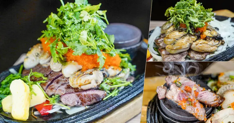 超級霸氣 海陸蠔蝦牛排、海陸干蝦牛排，絕對重磅升級 X 聚餐無冷場 鬥牛士食堂 - 跟著尼力吃喝玩樂＆親子生活