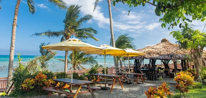 台東縣台東市【台東-卑南美食】可可娜Coconut Cafe'偽出國南洋風海景美完美了。+加路蘭遊憩區