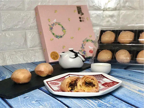 【高雄伴手禮￭中秋禮盒推薦】嬤嬤覓呀￭手工珍珠餅 x 全食物、無添加的好滋味！嬤嬤覓呀低卡月餅，好吃美味我的媽呀║中秋月餅推薦、宅配月餅禮盒、低卡月餅推薦