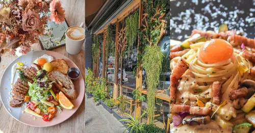 台中小巷裡的森林系早午餐，用扭蛋機點餐義大利麵- 妮妮布魯