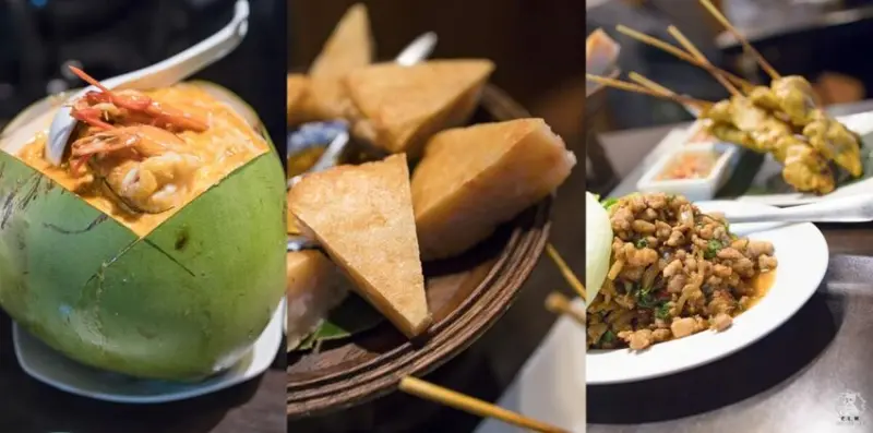 象廚泰式料理｜台北信義市政府站食記｜超越10元硬幣厚度的月亮蝦餅與整顆椰子的綜合海鮮，平價美味CP值高聚餐好選擇非常推薦 - 卡爾茗 C.L.M.